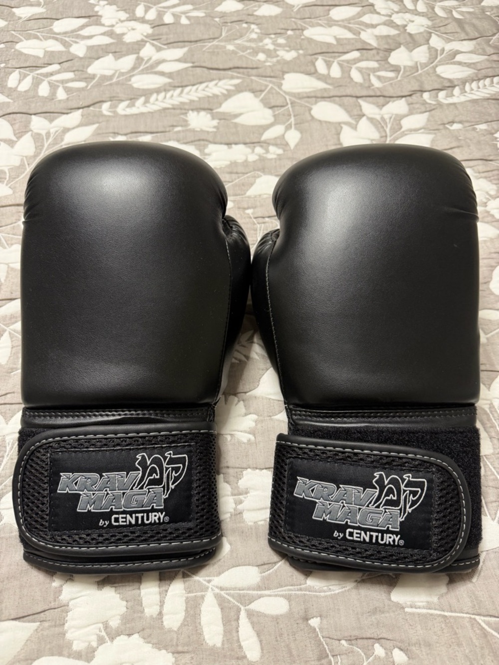 Krav Maga by Century Black Boxing Gloves